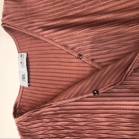 Zara Rose Gold Girls Jumpsuit Size 10 - Picture 5 of 7